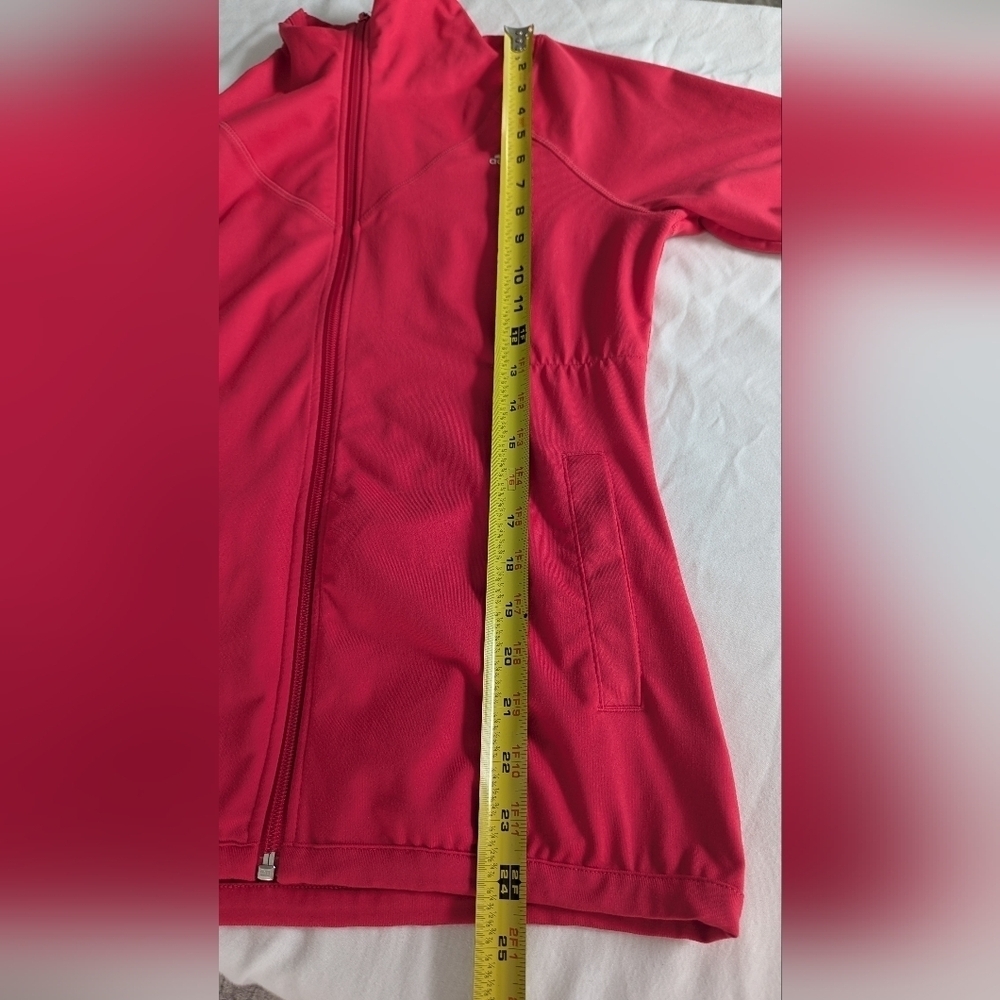 Adidas Climalite Full Zip Jacket Hot Pink Woman's  Size M - Picture 13 of 15